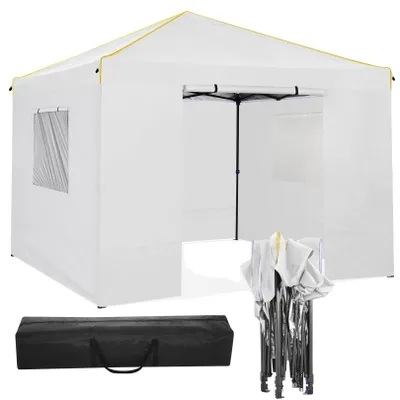 Productafbeelding van Paviljoen, waterdicht, met verwisselbare zijwanden, wit