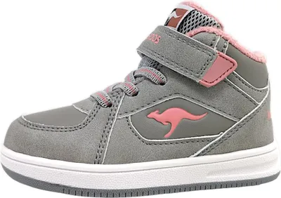 Image de Kangaroos filles baskets hautes K-CPI Kalino Mid EV gris/rose