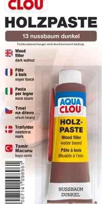 Produktbild von Clou Holzpaste Nussbaum dunkel 50 g
