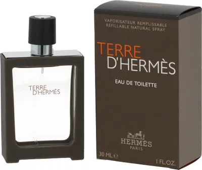 Produktbild von Hermes Terre d', Männer, 30 ml, Nachfüllbare Flasche, Spray, Alcohol, Parfum (Fragrance), Aqua (Water), Limonene, Hydroxycitronellal, Ethylhexyl..., Frankreich
