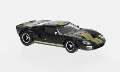 Produktbild von Brekina PKW Ford GT40 1966 schwarz/gold 18552