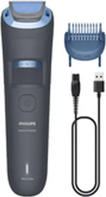 Zdjęcie produktu dla Trymer do brody Philips Beard Trimmer 3000 Series BT3617/15 Pielęgnacja brody z ostrzami o zaokrąglonych końcówkach