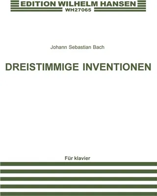 Produktbild von Dreistimmige Inventionenfür Klavier