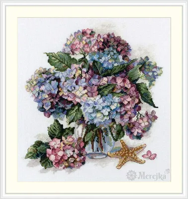 Kreuzstichset, mehrfarbig, 25 x 28 cm, Baumwolle