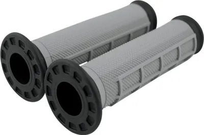 Produktbild von Renthal Atv Dual Compound Half Waffle Griffe Grau 22.2 mm Grau 22.2 mm