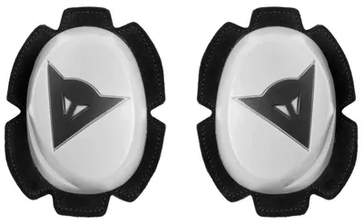 Productafbeelding van Dainese Pista kniebeschermers, wit/zwart, universele maat