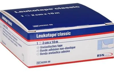 Productafbeelding van BSN medical 0220400, 2 x 1000 cm, Rechthoekig, Wit, 1 stuk