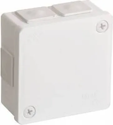 Obrázek produktu pro Povrchová krabice se svorkou 86x86x40 IP55 bílá 02251