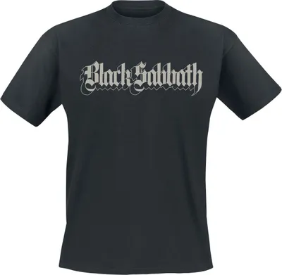 Produktbild von Black Sabbath T-Shirt Herren Gothic Logo schwarz L
