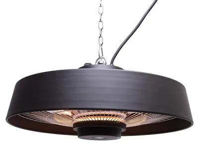 Image de Westmann Infrarot Heizstrahler Radiateur de plafond Fusion Noir 49x49x22 cm