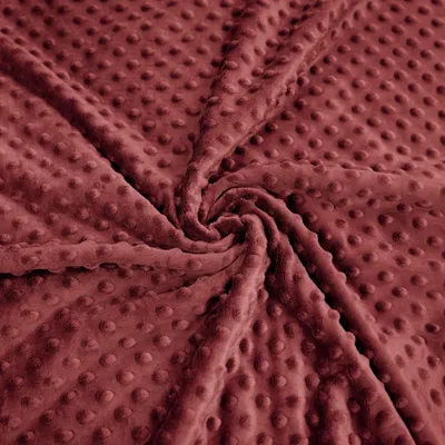Produktbild von Minky Premium Marsala-Rosa (Marsala)