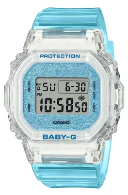 Produktbild von CASIO Uhr Baby-G transparent blau BGD-565GC-2ER