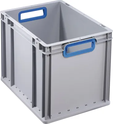 Produktbild von allit Aufbewahrungsbox ProfiPlus EuroBox 432 grau/blau