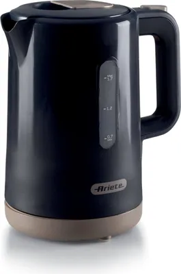 Immagine prodotto di Ariete 00C284600AR0 Bollitore 1.7L Breakfast Dark Grey Capacità  tanica acqua 1.7 L Potenza 2200 W Materiale della scocca Plastica Indicatore del livello dell'acqua Senza filo Grigio
