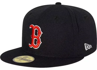 Image de Casquette MLB Boston Red Sox New Era Authentic On Field Game 59FIFTY Bleu marine