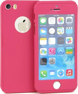 Produktbild von Handyhülle Schutzhülle für Samsung Galaxy S7 Full Case Cover Displayschutz 360 Pink