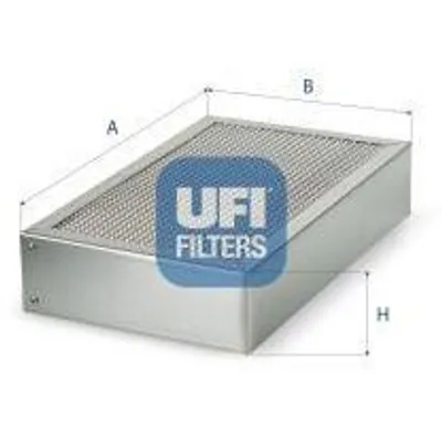 Produktbild von UFI 53.497.00 Innenraumfilter Pollenfilter