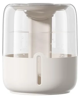 Luftbefeuchter, transparent, 3,8 l, Ultraschall, weiß