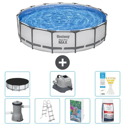 Immagine prodotto di Bestway Steel Pro MAX Rotonda - 457x122 cm - 8 pezzi  S649