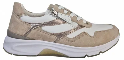 Produktbild von Gabor Rollingsoft weiss oak sportlicher Schnürer Mehrfarbig in Gr. 41