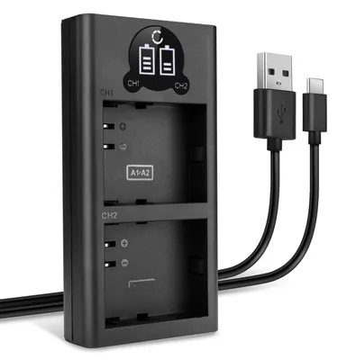Image de CELLONIC Chargeur Double A-1 Smart et Rapide compatible avec A-2