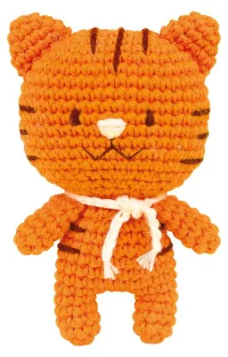 Image de Kit d'amigurumi au crochet Anchor « Tyson le tigre », 9 cm