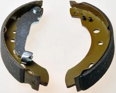 Produktbild von DENCKERMANN Bremsbackensatz Trommelbremse Hinten für NISSAN MICRA II (K11) B120135