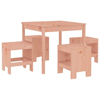 Image de vidaXL Ensemble de jardin 5 pièces en bois massif de douglas