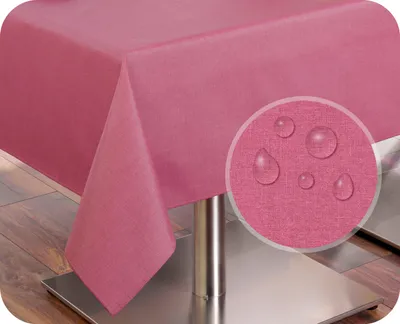 Produktbild von Beautex Tischdecke Leinenoptik wasserabweisend, fleckabweisend, bügelfrei