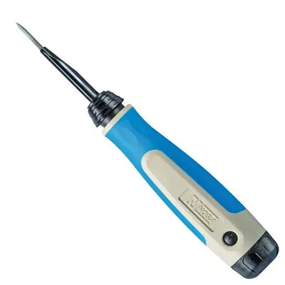 Imagen del producto de Raspador mini con mango telescópico y cuchilla mini, recto