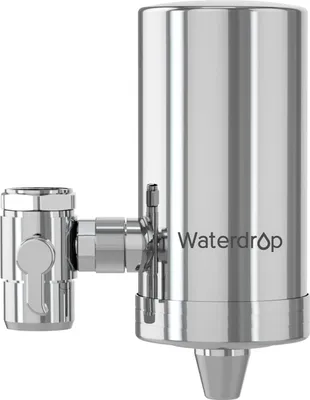 Produktbild von Kochfilter Wasserhahn - Wasserfilter Wasserreinigung - Küchenhahn Filter - Kohlenstoff rostfreier Stahl