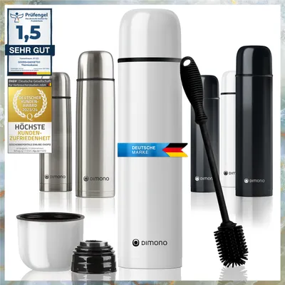 Obrázek produktu pro Dvoustěnná termoska bílá 1000 ml