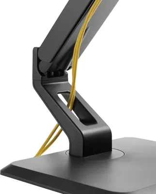 Produktbild von Monitorhalterung S60B schwarz freistehend für 17-32 Zoll Monitore bis 10 kg mit Gasfeder VESA 75x75/100x100