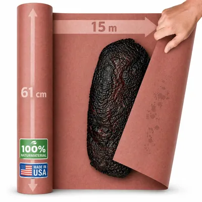 Produktbild von Bergfeld BBQ - XL Pink Butcher Paper - ORIGINAL US-IMPORT - 15 Meter x 61 cm - Metzger Papier – für BBQ Smoker Grill
