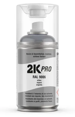 Produktbild von 2K PRO 2K Spraydose - 2 Komponenten Sprühlack - PolyurethanLack