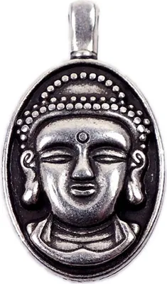 Produktbild von Minott Anhänger Kleiner Buddha im Antiken Design versilbert 13466