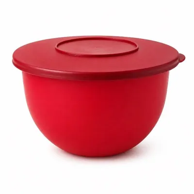 Productafbeelding van TUPPERWARE "Junge Welle" kom, 2,5 liter, rood. Serveerschaal