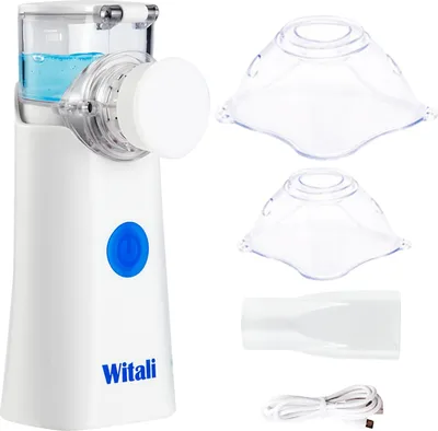 Produktbild von Tragbarer Mesh-Inhalator mit Akku für Kinder & Erwachsene