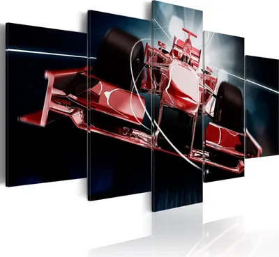 Immagine prodotto di Quadri su tela 200x100 cm 030206- 6 quadri su tela non tessuta 5 pezzi stampa d'arte moderna arte murale XXL decorazione murale design quadro murale AUTO