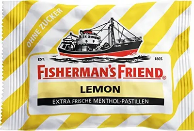 Produktbild von Fishermans Friend Lemon ohne Zucker Menge:25g