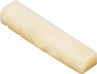 Image de Véritable os fendu de l'écrou de la guitare acoustique, pur accessoire complet de la guitare Bone, en matériaux naturels, améliorant le timbre de la guitare avec Idéal