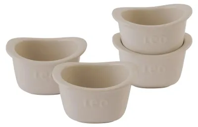 Obrázok produktu pre Misa na šalát Misa na desiatu Misa na dip Misa na desiatu Servírovacia miska Berghoff LEO Zapekacia misa 4 kusy 300 ml HOMLA