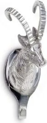 Produktbild von Wandhaken Steinbock 20,0 x 6,0 x 8,0cm Aluminium