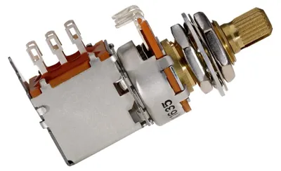 Imagen del producto de Potenciómetro push/pull DiMarzio de 500K, modelo EP1201PP