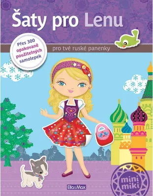 Image de Šaty pro LENU - kniha samolepek