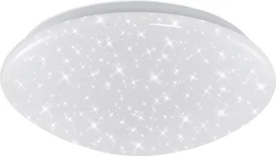Produktbild von LED Deckenleuchte Sternenhimmel IP44 12 W weiß Metall-Kunststoff Briloner