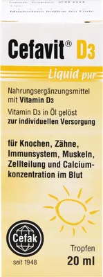 Image de Cefavit D3 liquide pur, solution de 20 ml