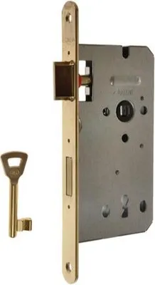 Produktbild von GERDA ZW100S 72/50 KL Türschloss, goldverzinkt