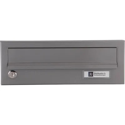 Produktbild von JU Ersatztüre für Hausbrieffachanlage 300 x 110 mm, graualuminium RAL 9007