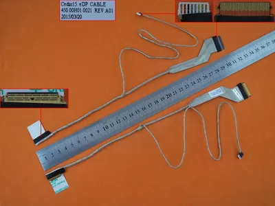 Produktbild von LED Displaykabel Bildschirm Screen Video Cable kompatibel für DELL P/N: 0FKGC9